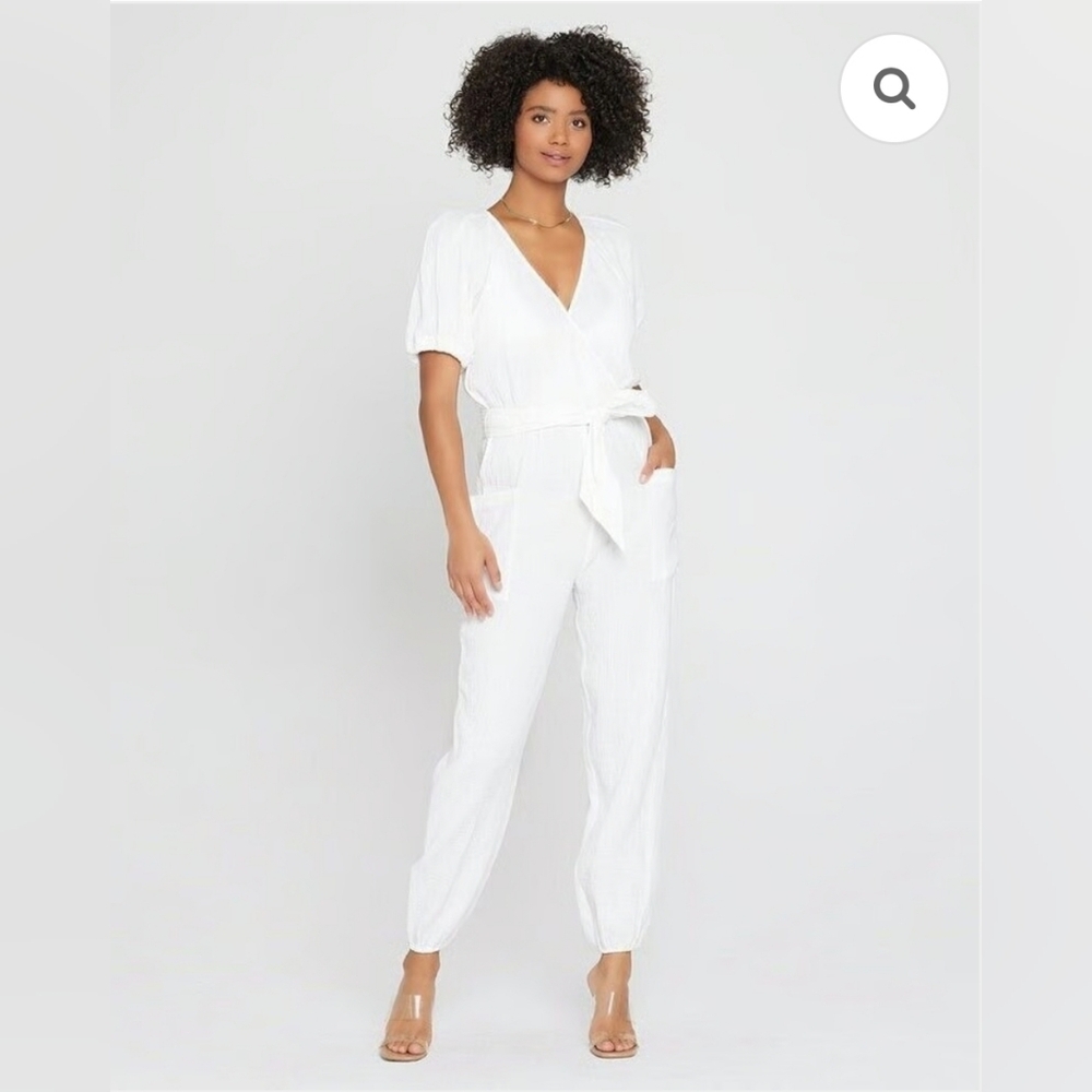 ElegantL*Space White Jumpsuit